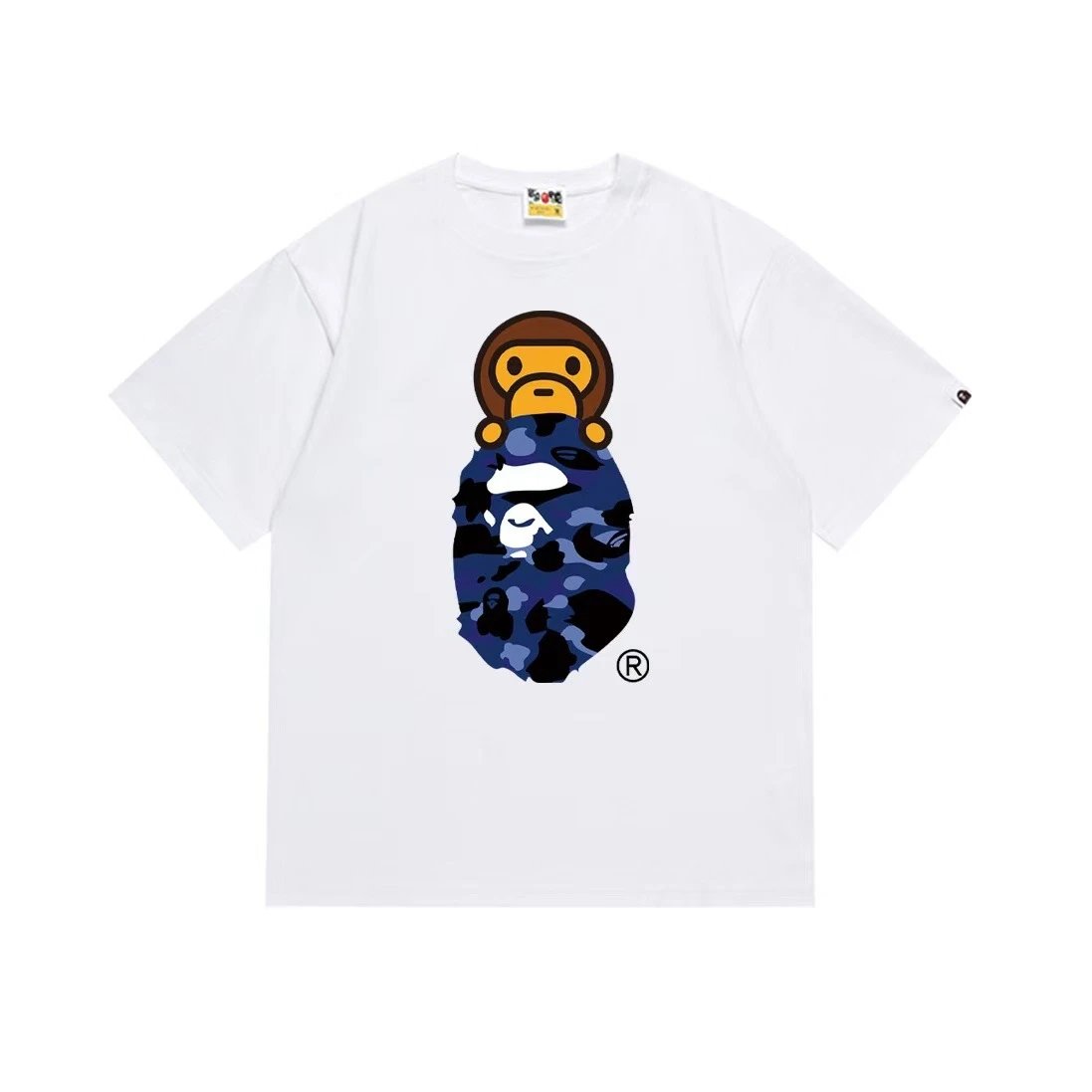 A Bathing Ape x Coca-Cola Classic Ape Drinking Bottle White T-Shirt - 9