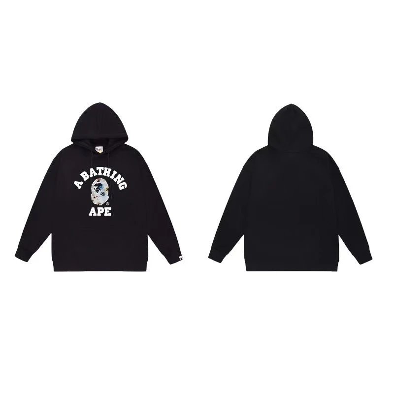 A Bathing Ape x Sesame Street Baby Milo Hoodie Black - 45