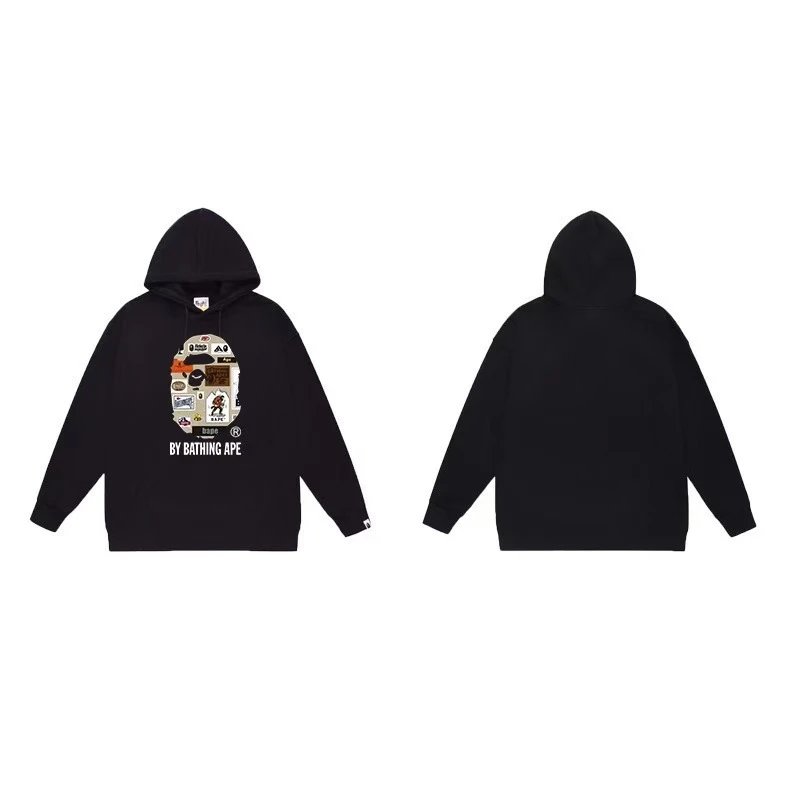 A Bathing Ape x Sesame Street Baby Milo Hoodie Black - 16