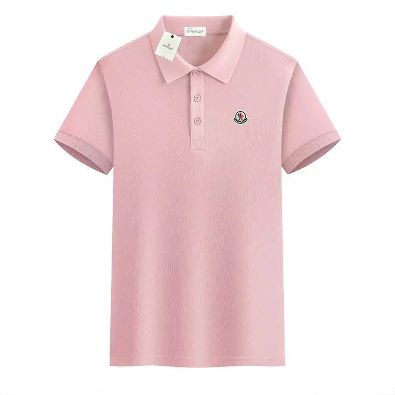 Moncler Classic Logo Polo Black Polo Tops.polo - 8