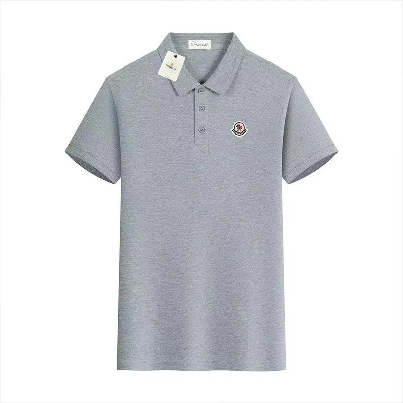 Moncler Classic Logo Polo Black Polo Tops.polo - 11