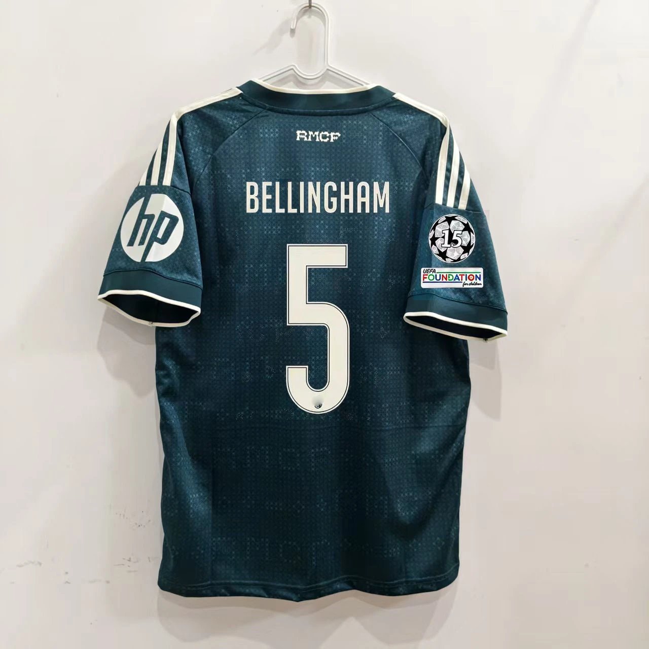 Real Madrid x Adidas Away Jersey 2023-24 Vini Jr. #7 Dark Green Football Jersey - 10