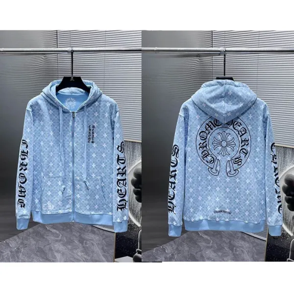 Chrome Hearts Spiderweb Hoodie Pink - 51