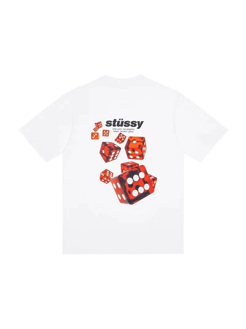 Stussy Liquid Logo Black T-Shirt - 9