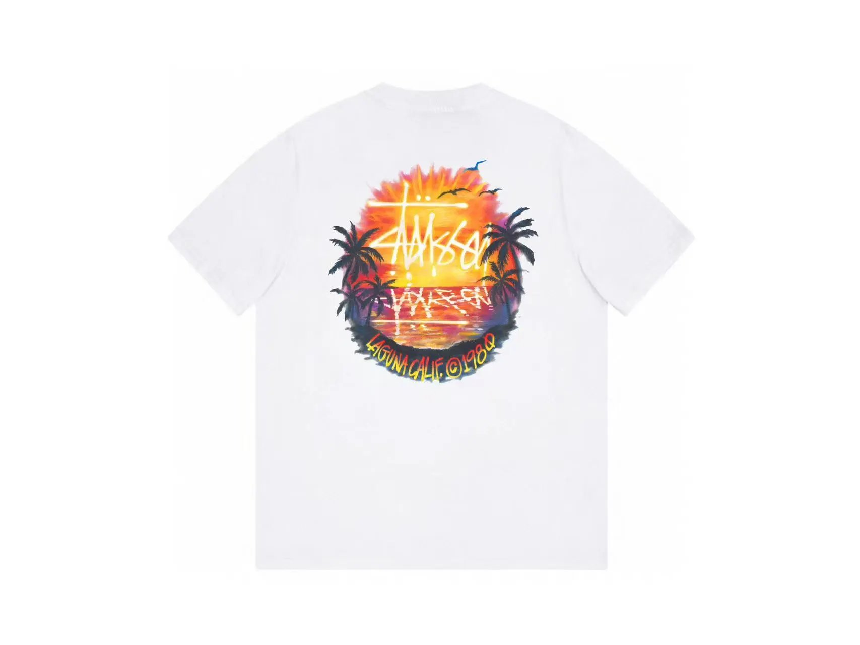 Stussy Liquid Logo Black T-Shirt - 15