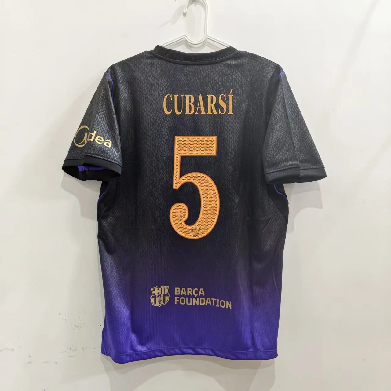 FC Barcelona Raphinha #11 Third Jersey Purple Gradient - 5