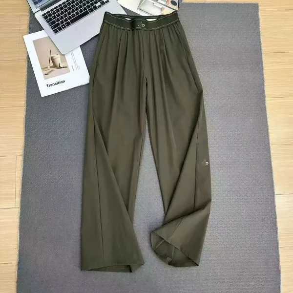 Alo Wide-Leg Lounge Pants Pink - 7