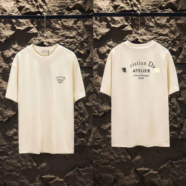 Dior Atelier Logo T-Shirt Off-White - 1