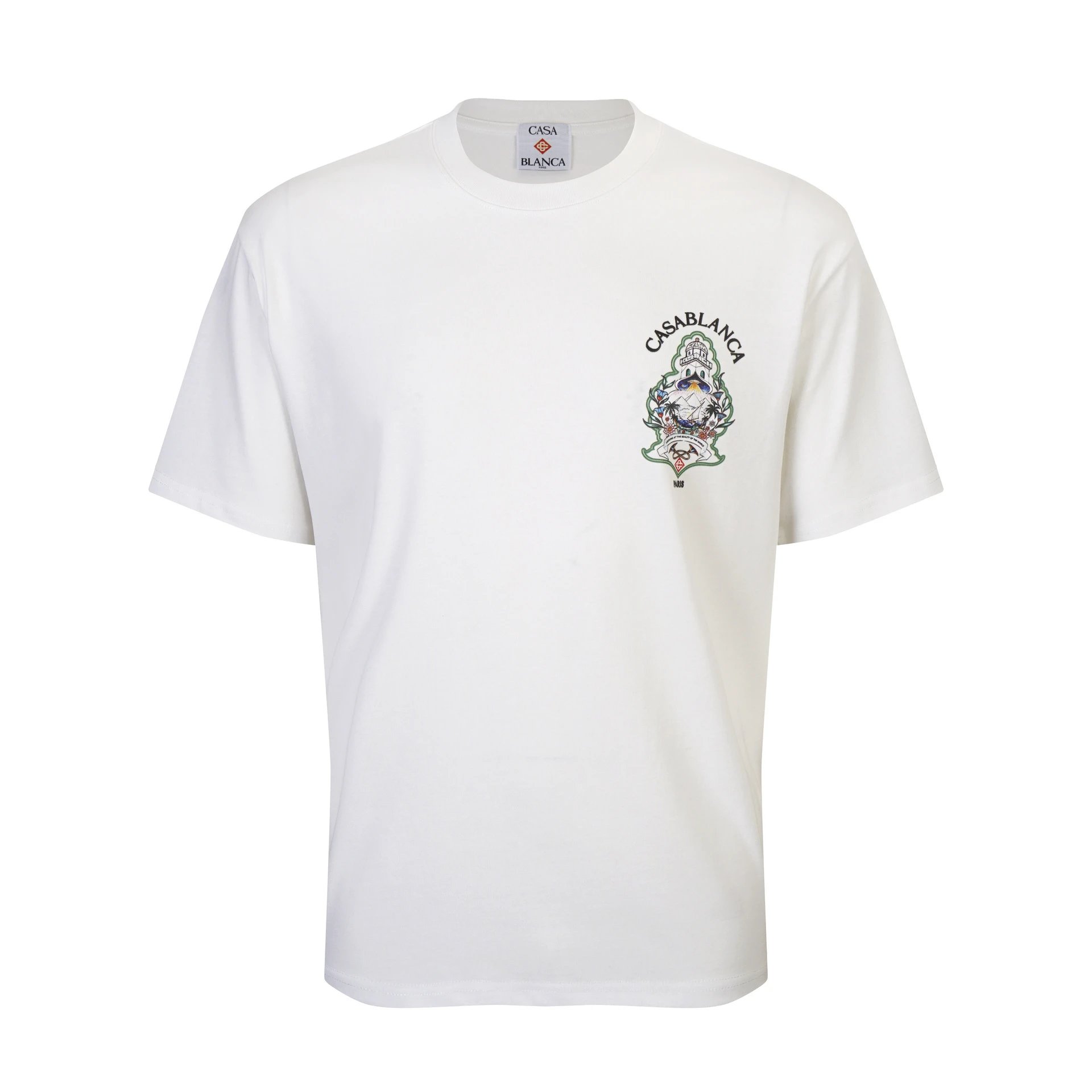 Casa Way Flamingo Tennis Graphic T-Shirt Black - 5