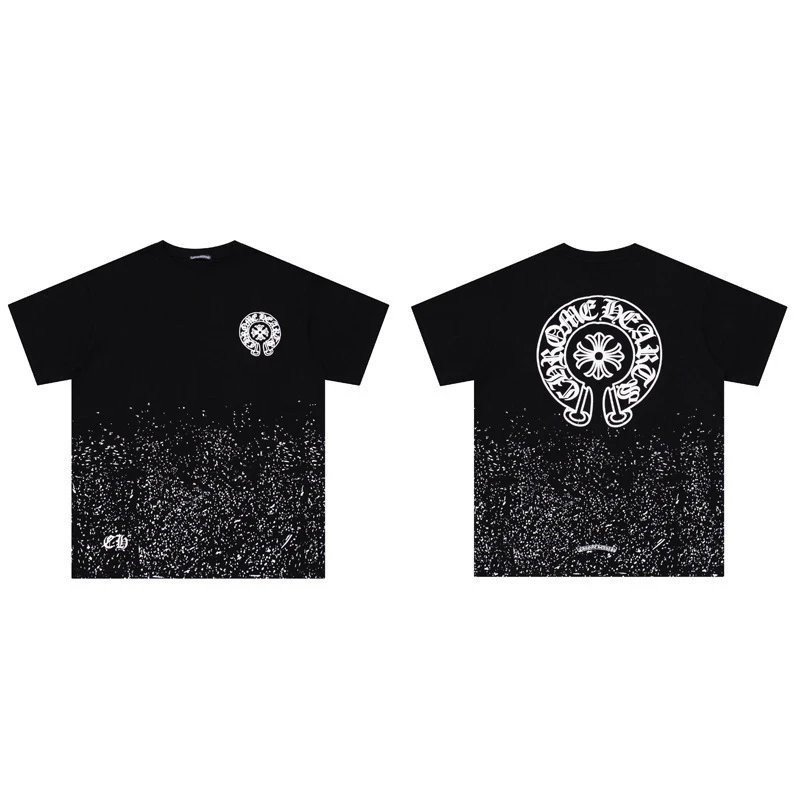 Chrome Hearts Floral Cross Logo White T-Shirt - 22