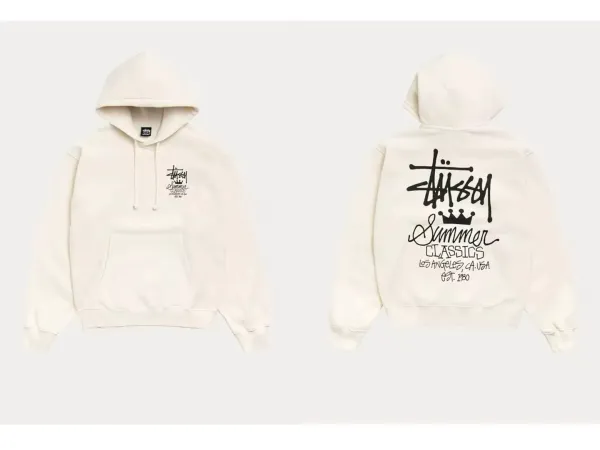 Stussy Logo Hoodie Navy - 40