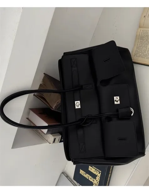 Celine Triomphe Tote Bag Tan Leather Handbag - 31