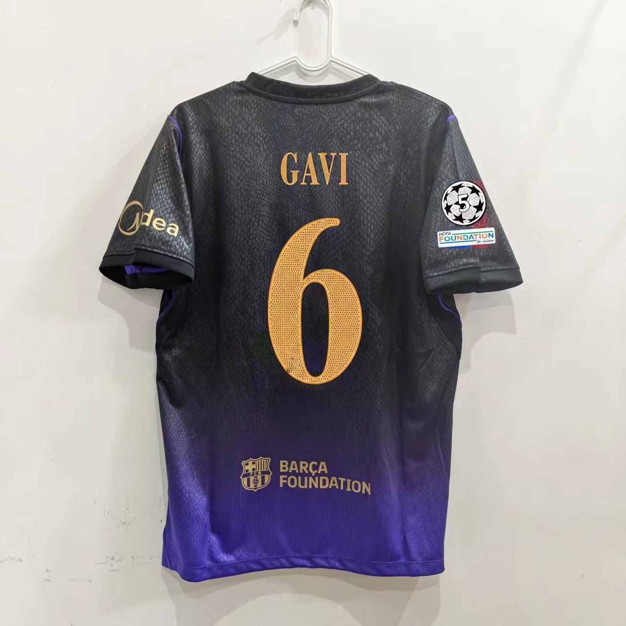 FC Barcelona Raphinha #11 Third Jersey Purple Gradient - 11