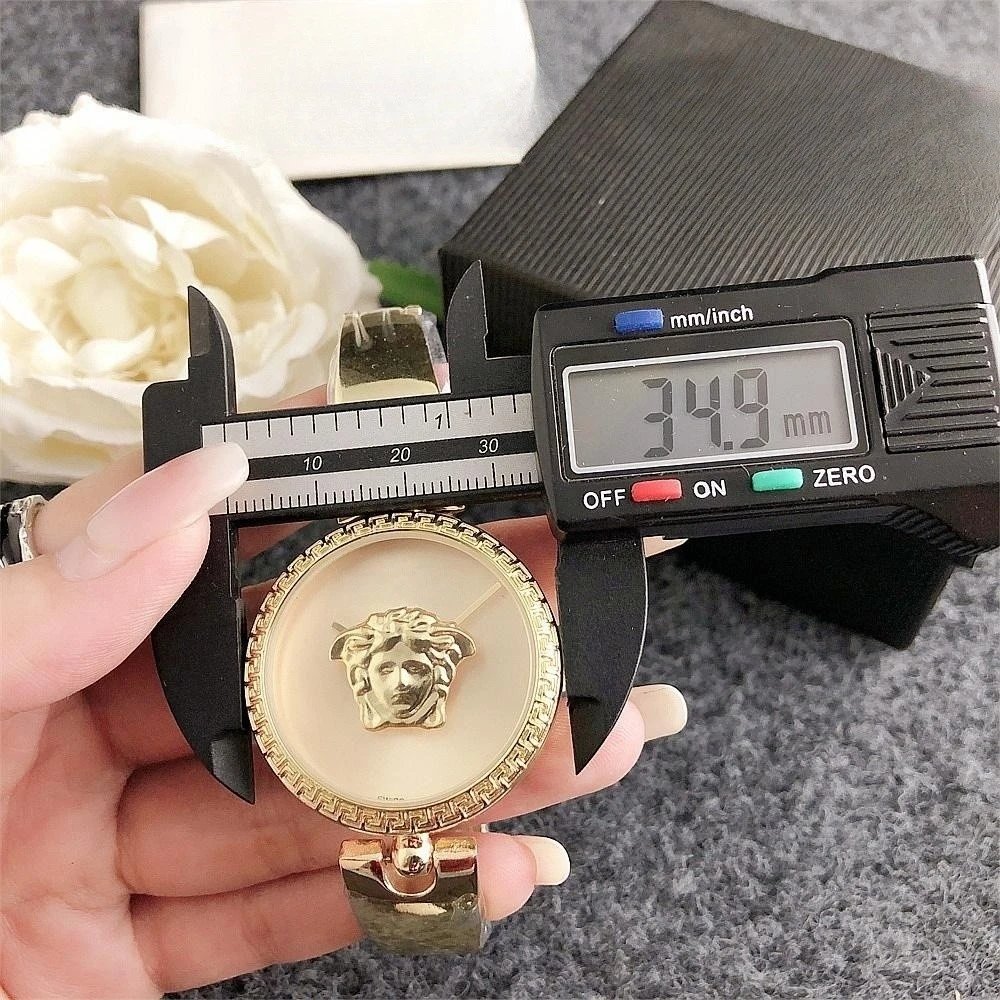 Versace Medusa Head Silver Dial Watch Watches - 9