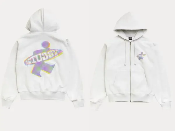 Stussy Logo Hoodie Navy - 38