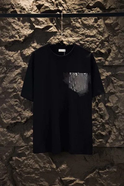Dior x Stone Island Logo Print White T-Shirt - 24