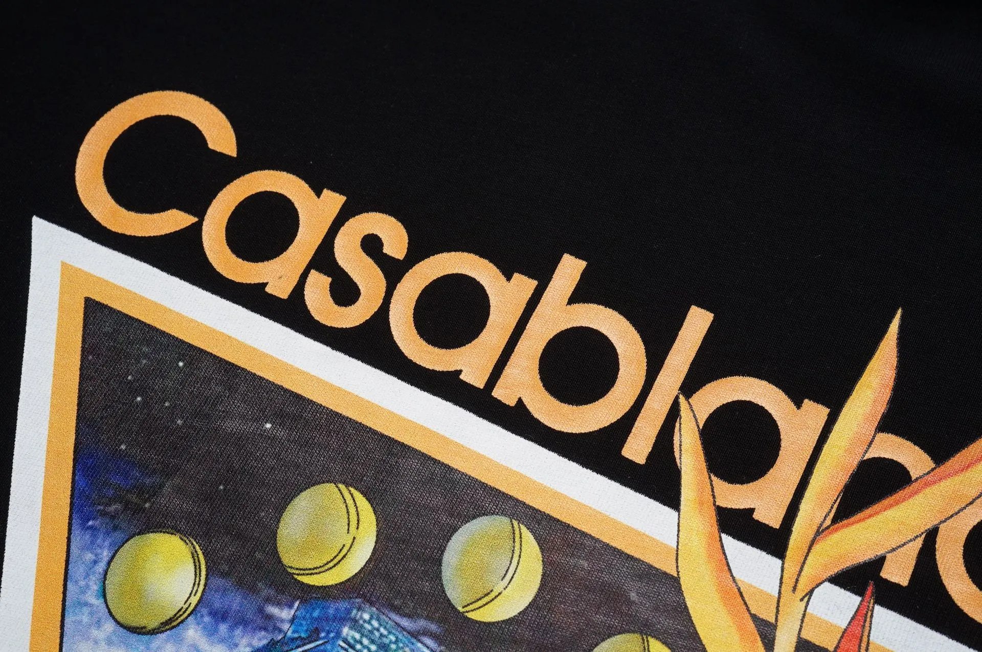 Casa Équipement Sportif Graphic Print Black T-Shirt - 12