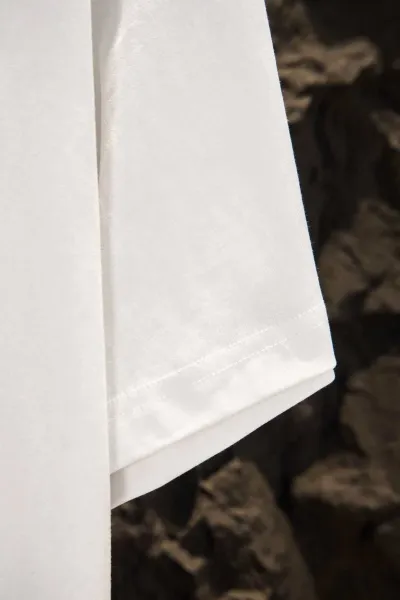 Dior x Stone Island Logo Print White T-Shirt - 49