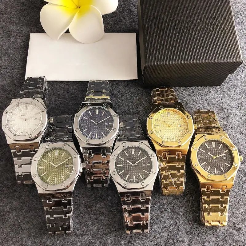 Audemars Piguet Royal Oak Gray Dial Silver Case Watch Watches - 12