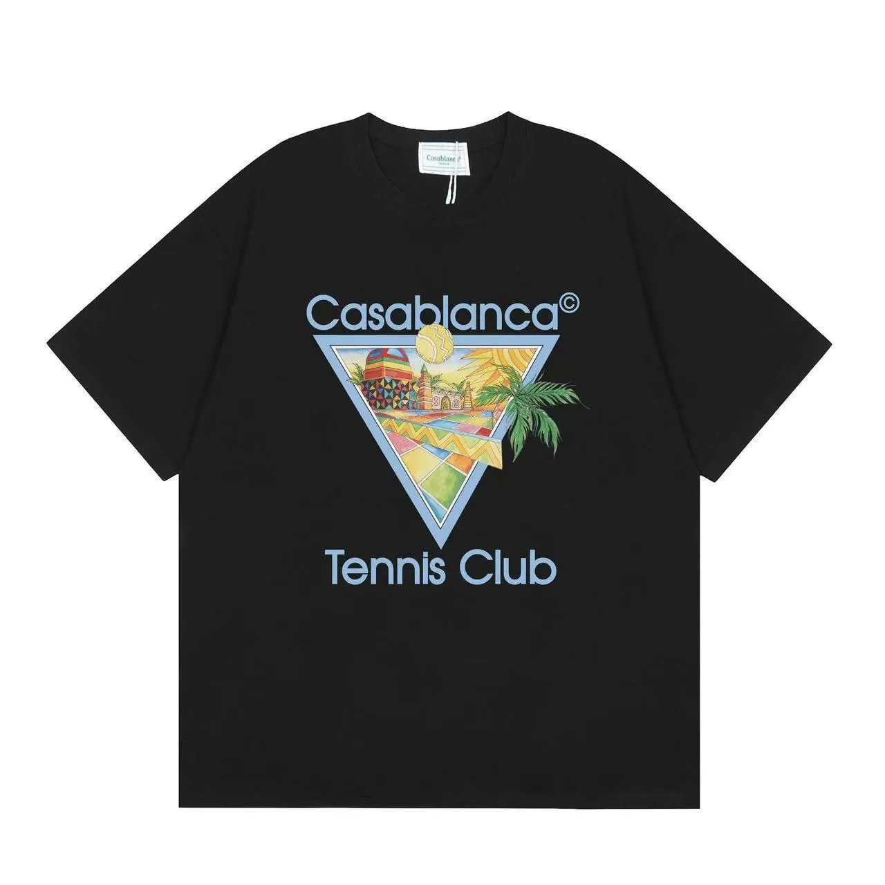 Casablanca Casa Blanca Graphic Print T-Shirt White - 24