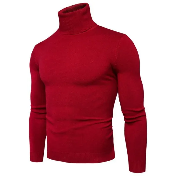 Design Turtleneck Sweater White - 16