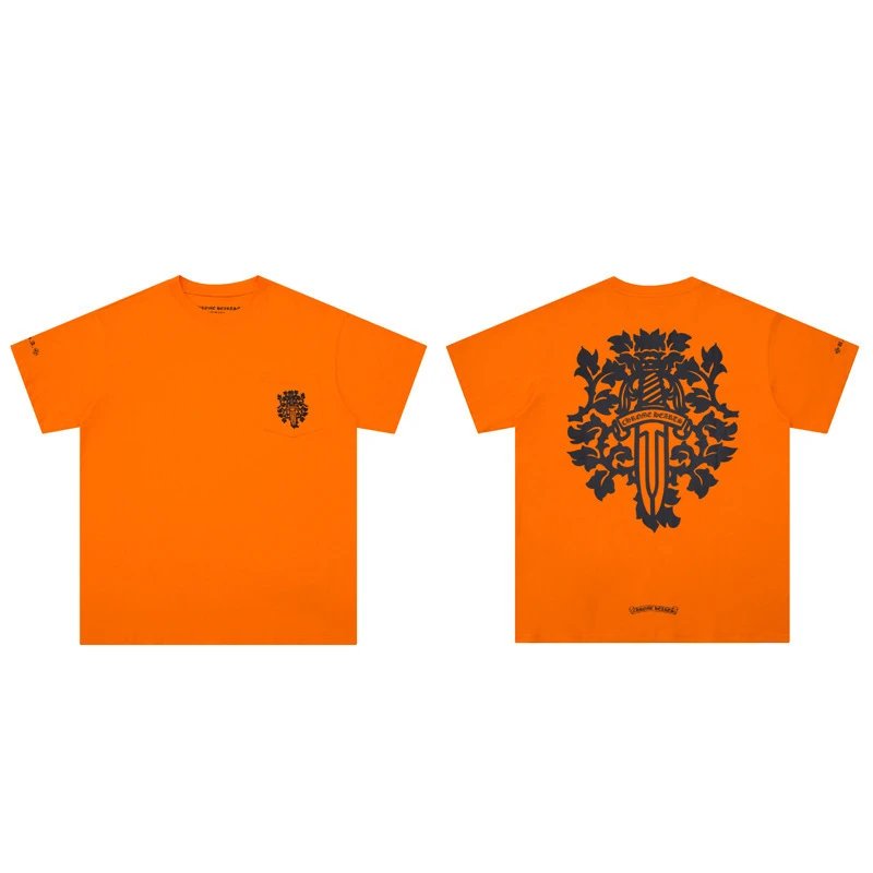 Chrome Hearts Floral Cross Logo White T-Shirt - 12