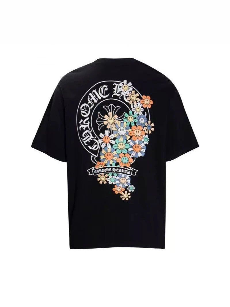 Chrome Hearts x Yungblud Cross Skull Wing T-Shirt Black - 7