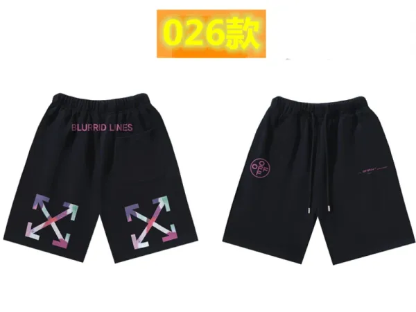 Off-White Logo Shorts White - 37