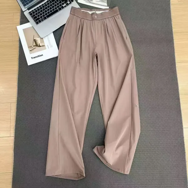 Alo Wide-Leg Lounge Pants Pink - 6