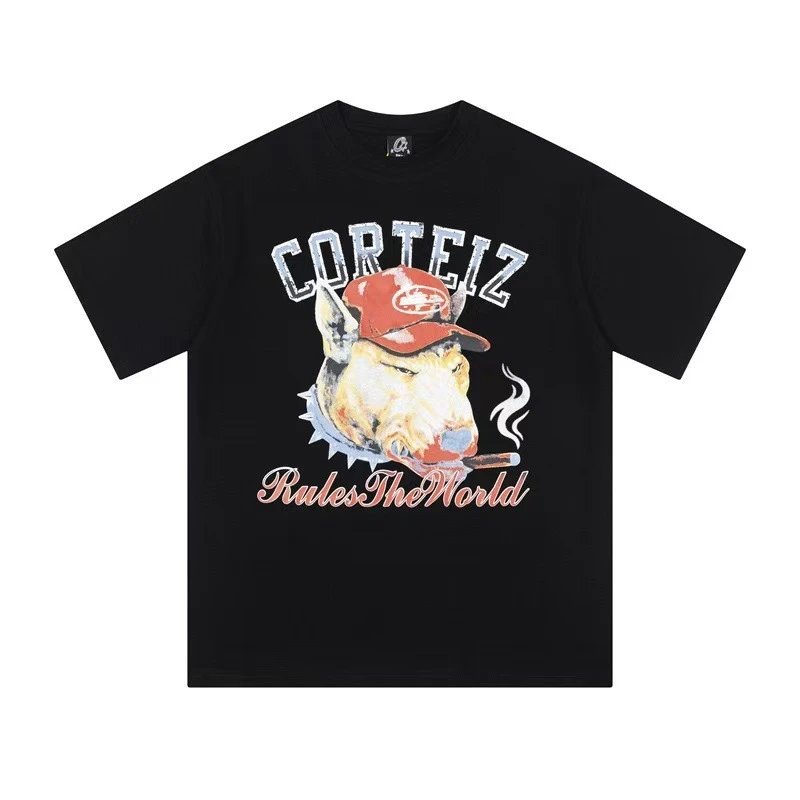 Corteiz Rules The World White T-Shirt - 12