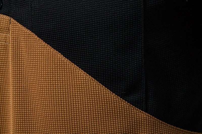 Design Color-Block Polo Shirt White Black Tops.polo - 22