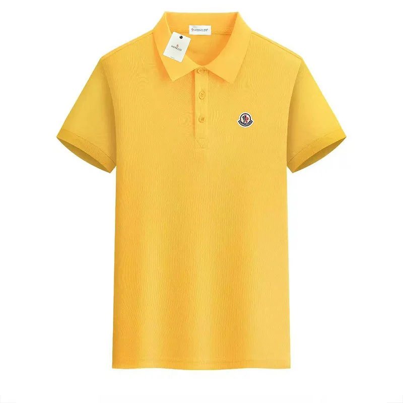 Moncler Classic Logo Polo Black Polo Tops.polo - 6