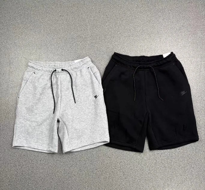 Nike Tech Fleece Shorts Gray - 3