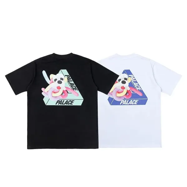 Palace Skateboards Palace Tri-Force Triangle Logo White T-Shirt T-Shirts - 20