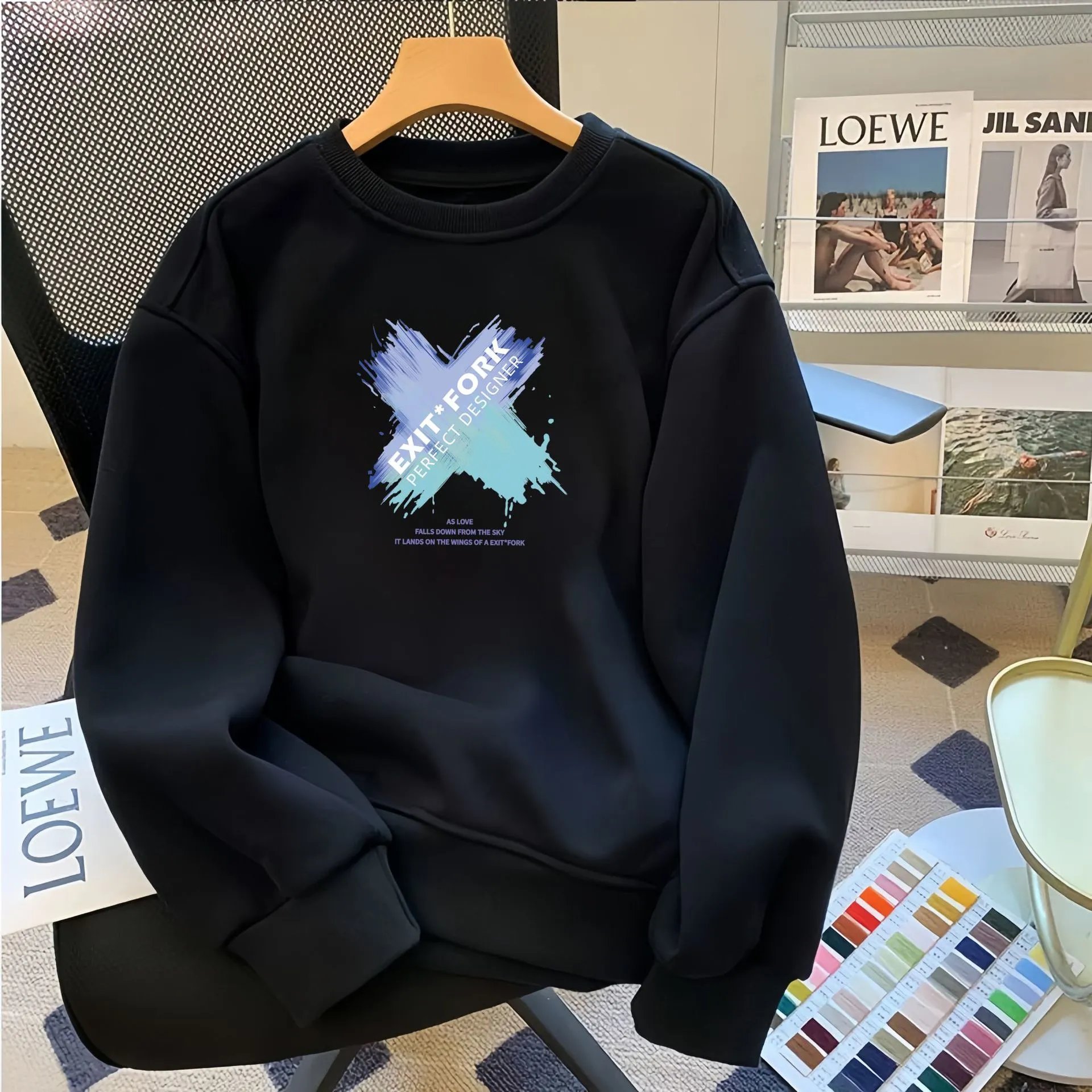 Puma Logo Graphic Crewneck White Hoodie - 17