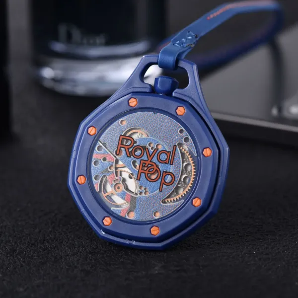 Design Royal Pop Rainbow Octagon White Quartz Watch Watches - 4