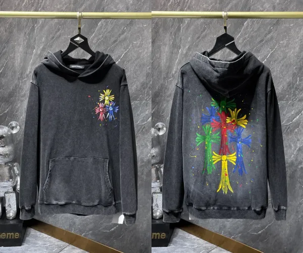 Chrome Hearts Spiderweb Hoodie Pink - 44