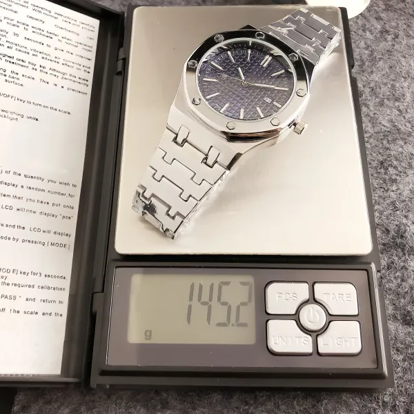 Audemars Piguet Royal Oak White Dial Silver Watch Watches - 11