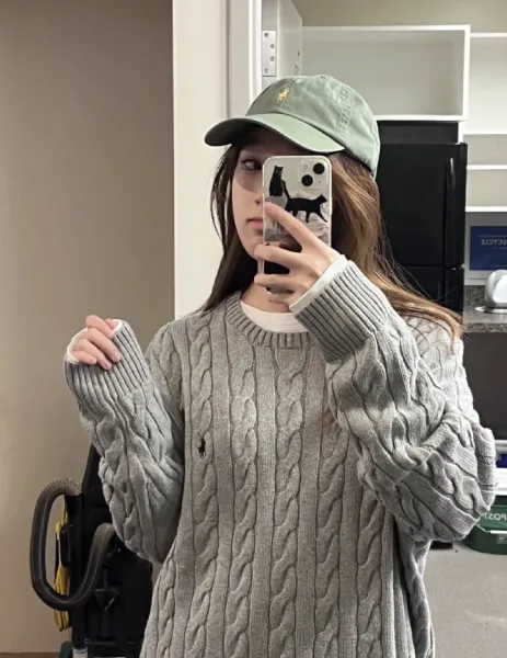 Polo Ralph Lauren Cable Knit Sweater Yellow - 31