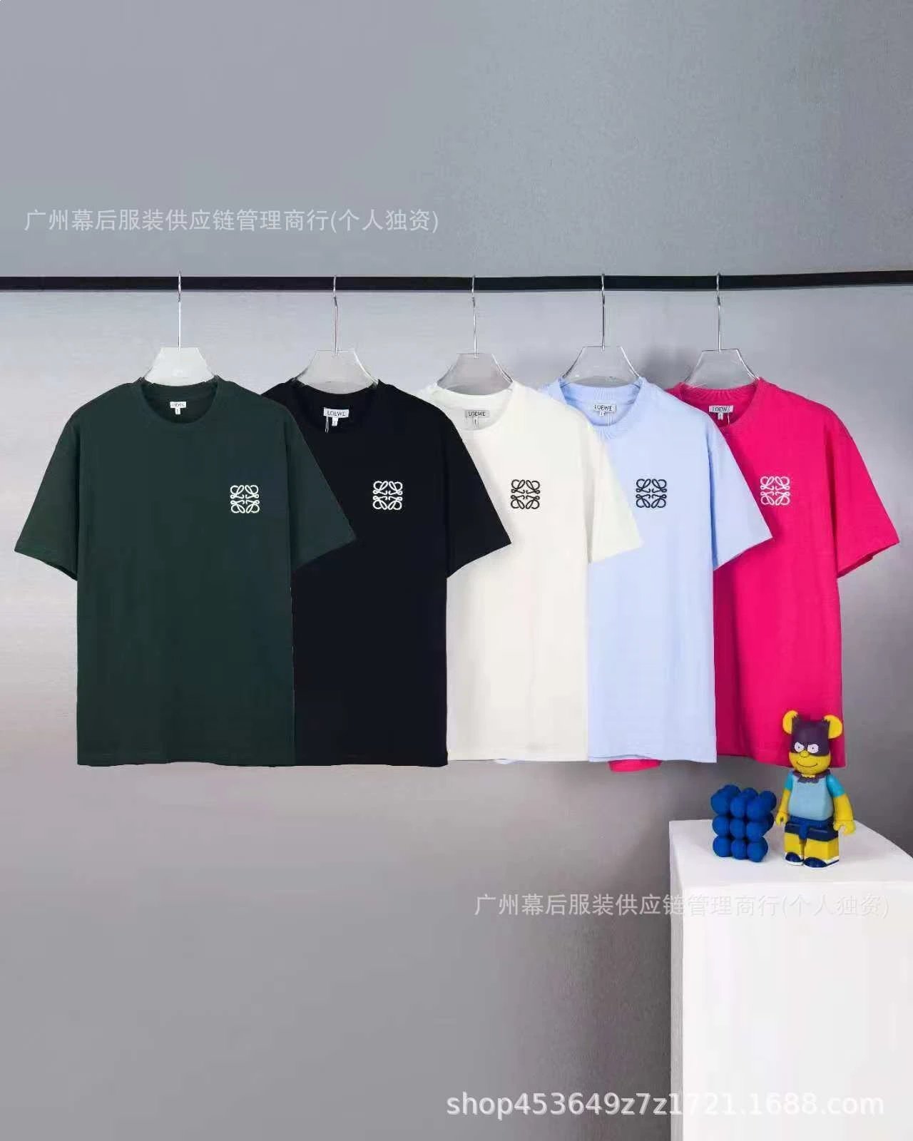Loewe Anagram Logo T-Shirt Dark Green T-Shirt - 10