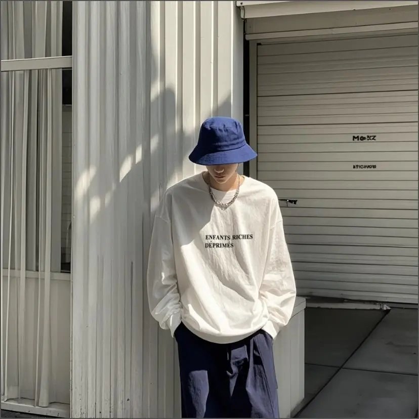 Design TV Gone Long Sleeve T-Shirt White - 5
