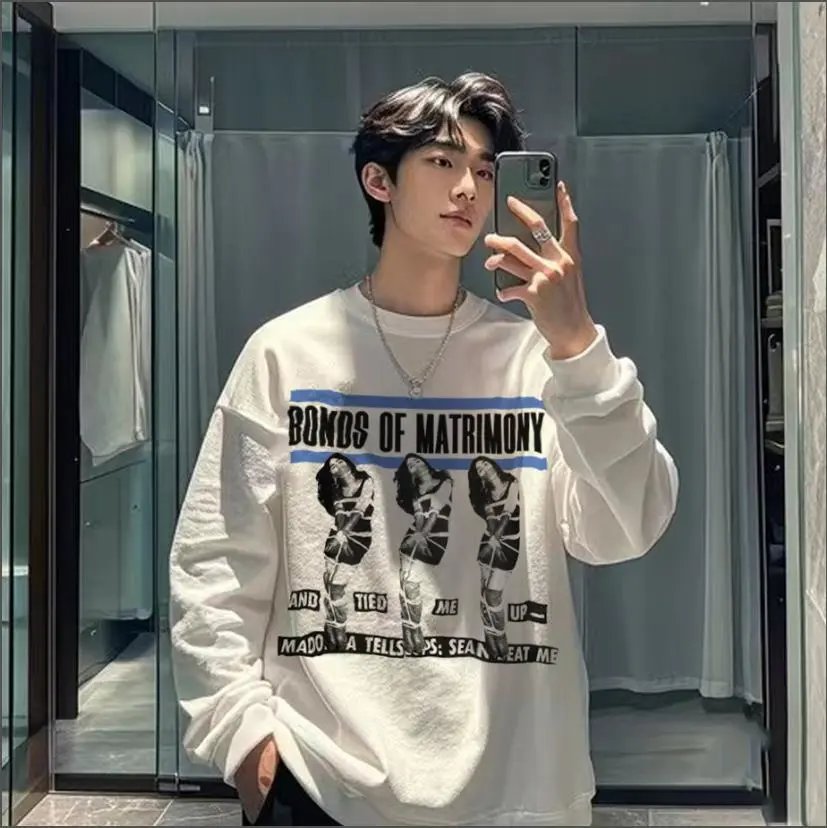 Design TV Gone Long Sleeve T-Shirt White - 9