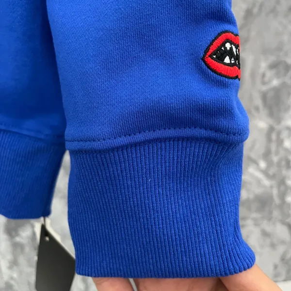 Chrome Hearts Space Graphic Hoodie Blue - 10