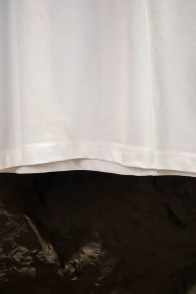 Dior x Stone Island Logo Print White T-Shirt - 50