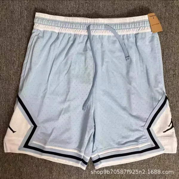 Air Jordan Dri-FIT Mesh Shorts Light Blue / White - 1