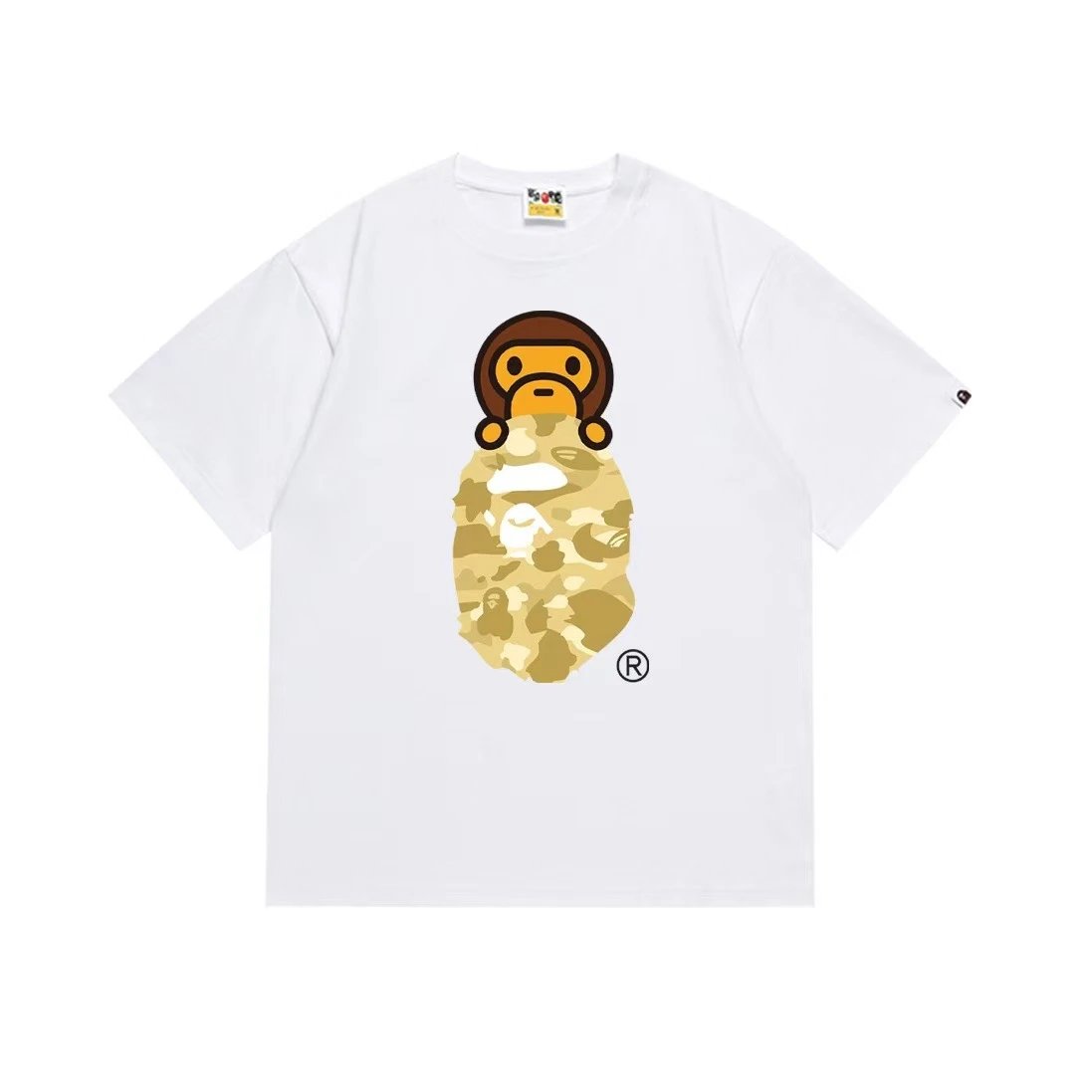 A Bathing Ape x Coca-Cola Classic Ape Drinking Bottle White T-Shirt - 7