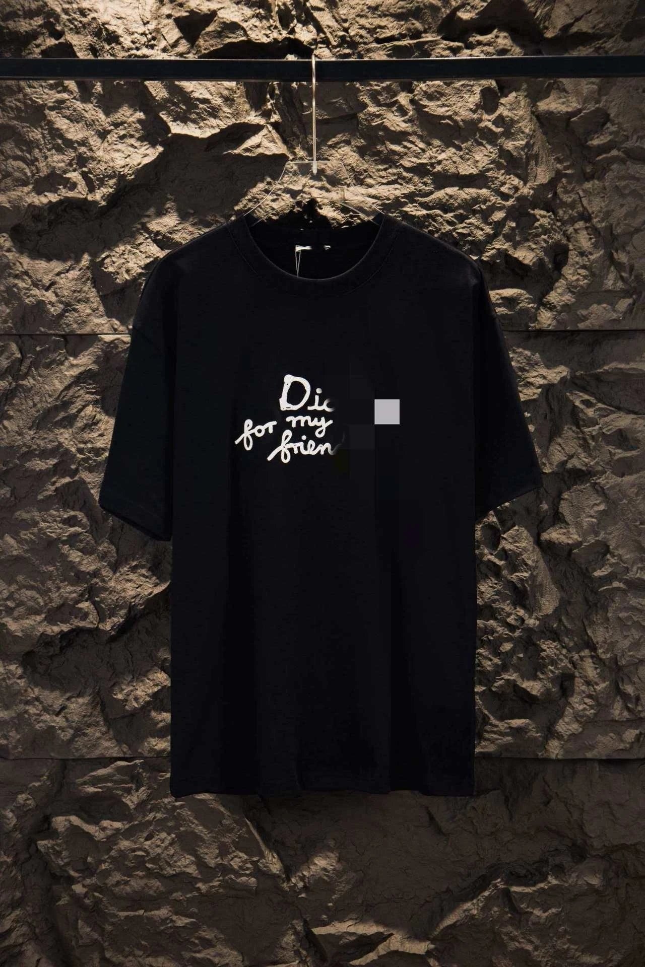 Dior Die For My Friend Black T-Shirt - 1