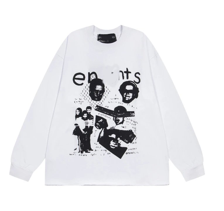 ER023白长袖T