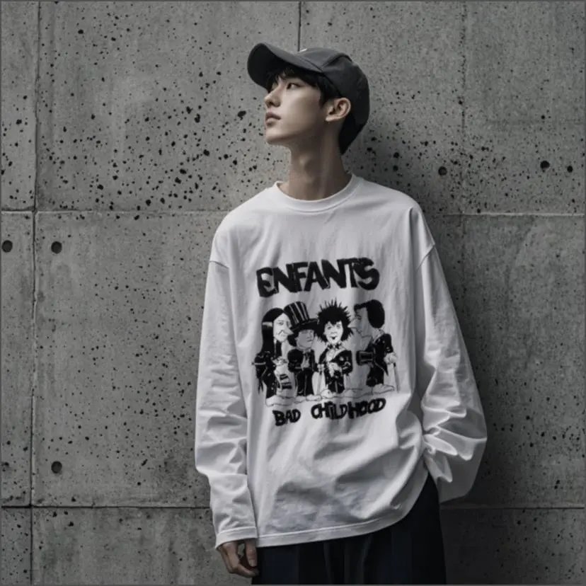 Design TV Gone Long Sleeve T-Shirt White - 2