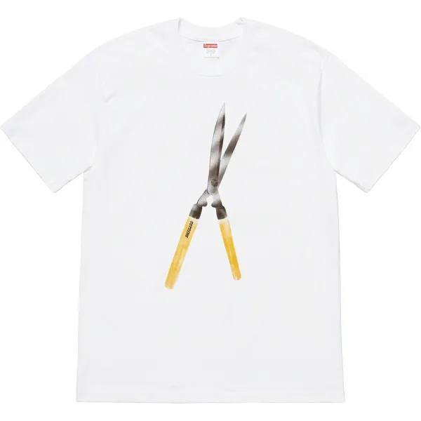 Supreme Hedge Shears White T-Shirt - 1